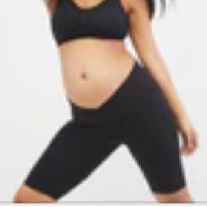 Under Belly Maternity Bike Shorts size small